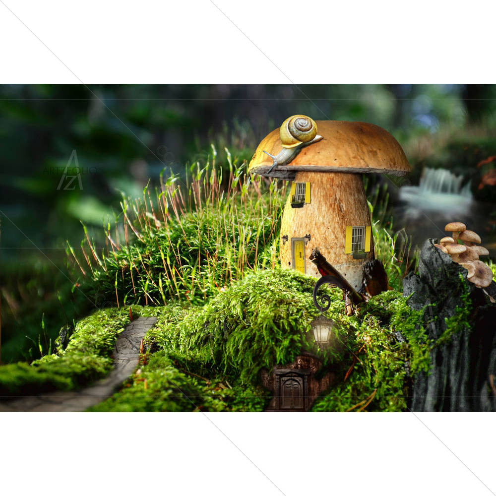 Fairy House D1 — custom-size art design 5004343