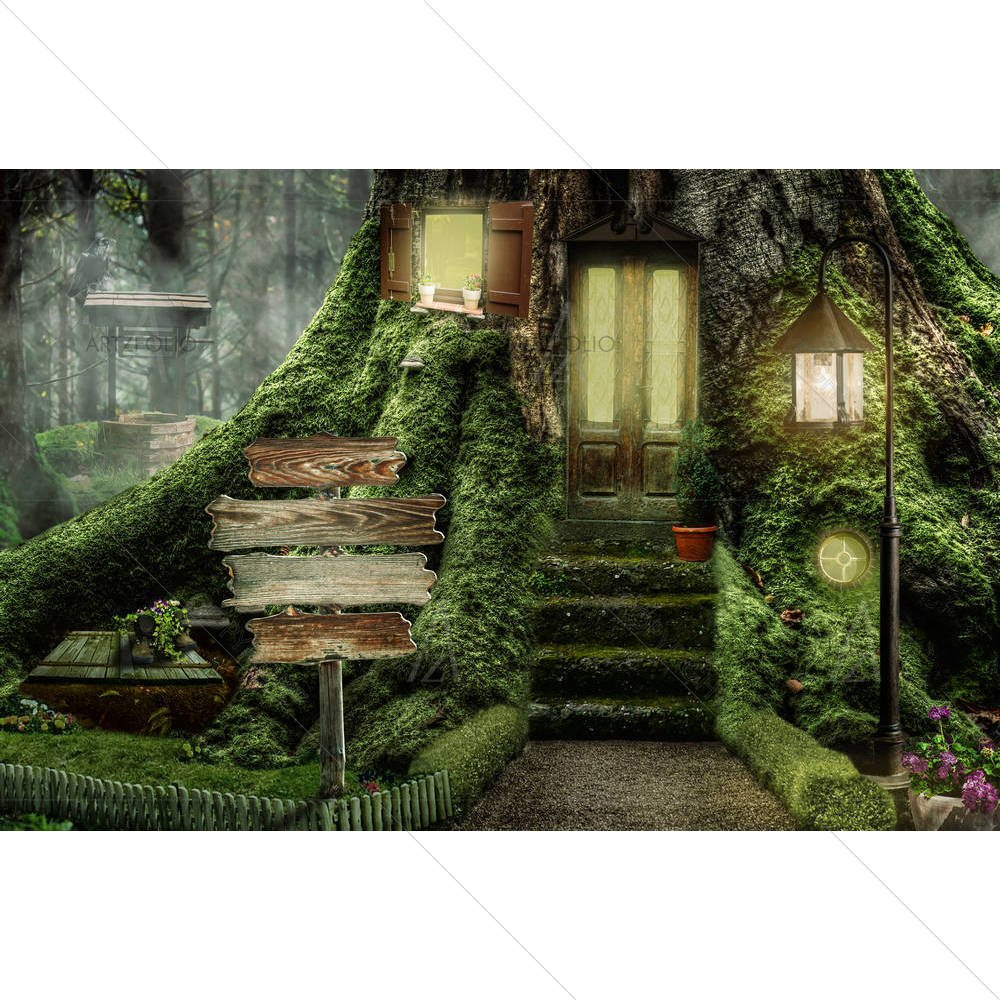 Fairy House D2 — custom-size art design 5004345
