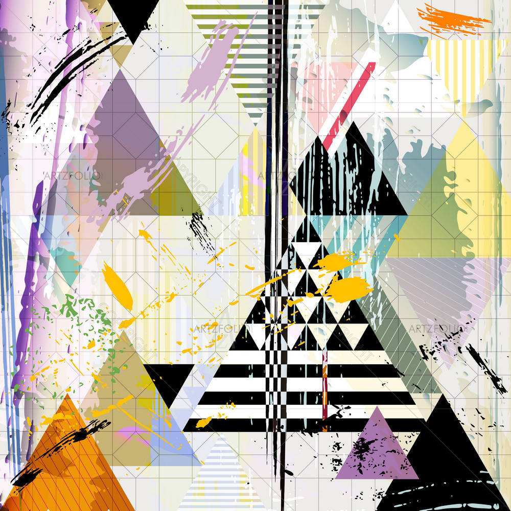 Abstract Artwork D201 — Abstract custom art by ArtzFolio