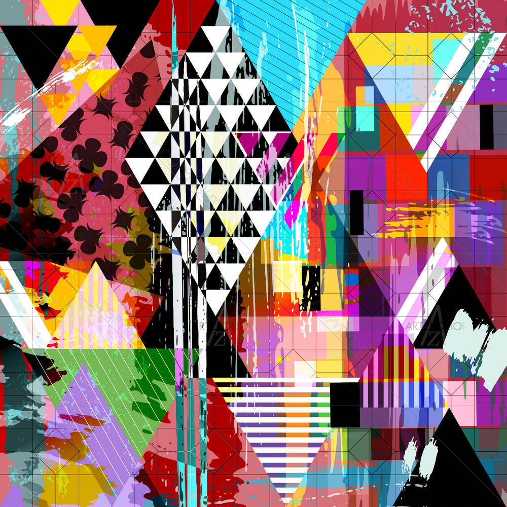 Abstract Artwork D202 — Abstract custom art by ArtzFolio