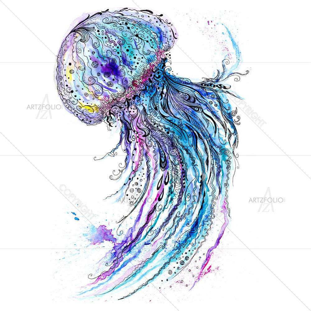 Sea Life Art — Abstract custom art by ArtzFolio