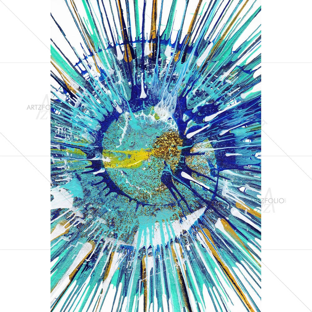 Jackson Pollock style D1 — custom-size art design 5004406