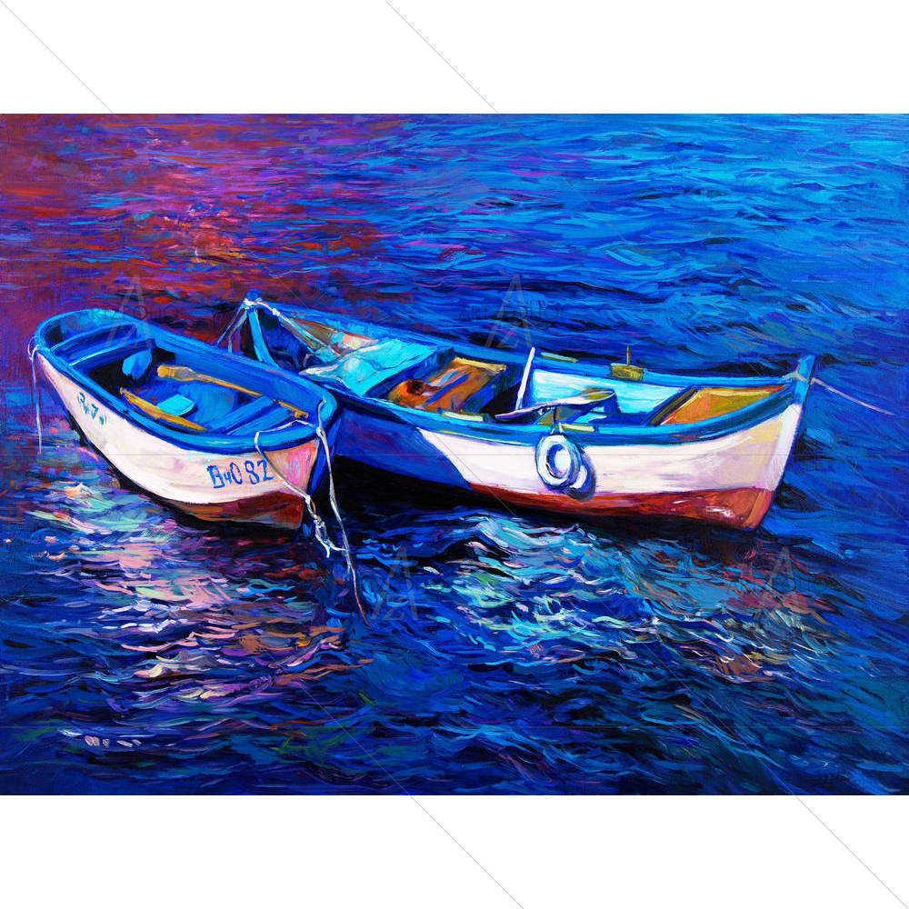 Boats & Sea D7 — Abstract custom art by ArtzFolio