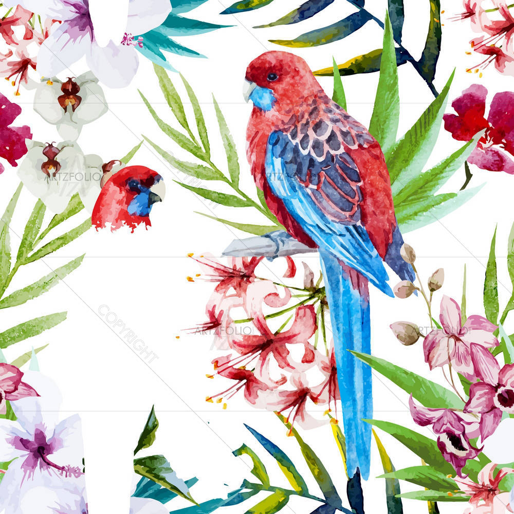 Rosella Bird — custom-size art design 5004473