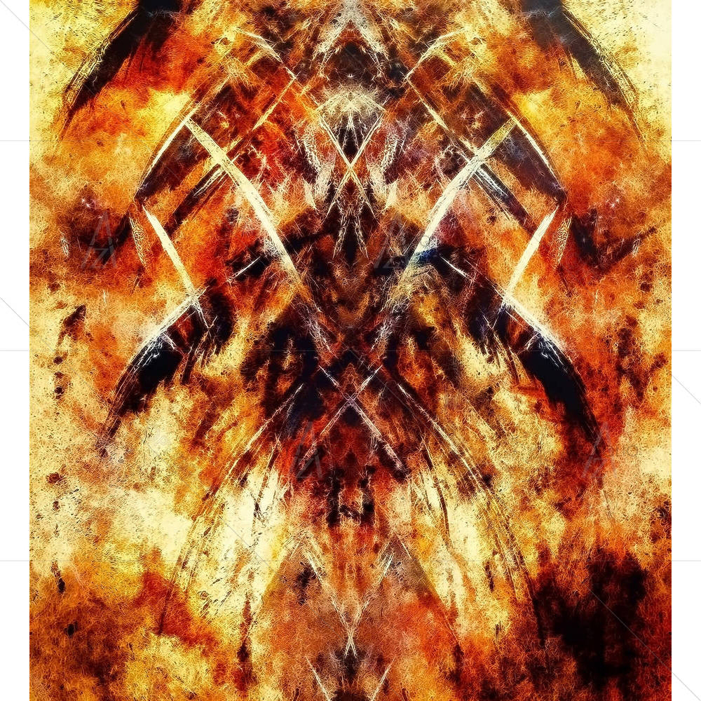 Bird Feathers — Abstract custom art by ArtzFolio