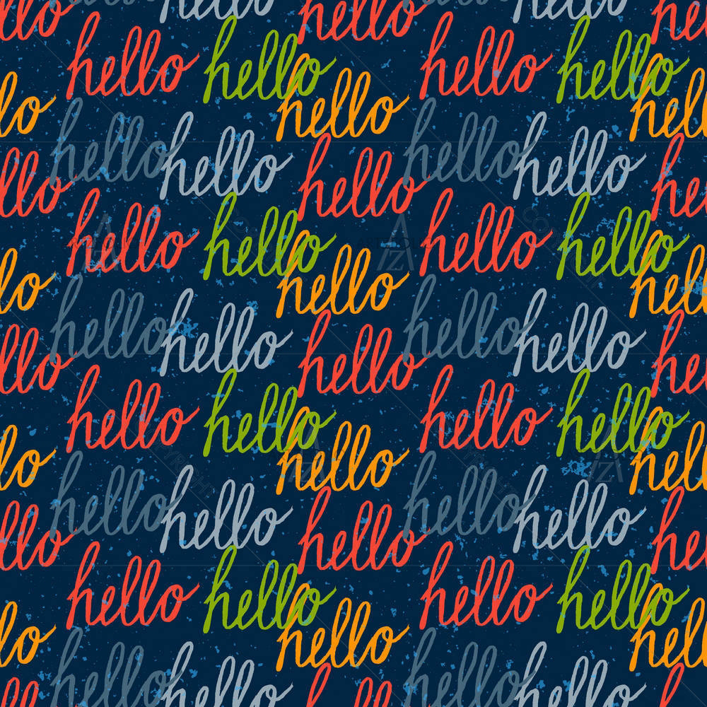 Hello Lettering — Ancient custom art by ArtzFolio