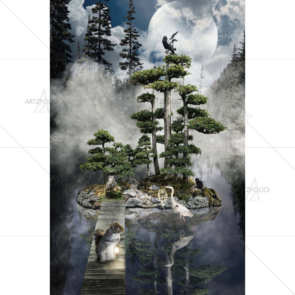 Fairy House D5 — Animals custom art by ArtzFolio