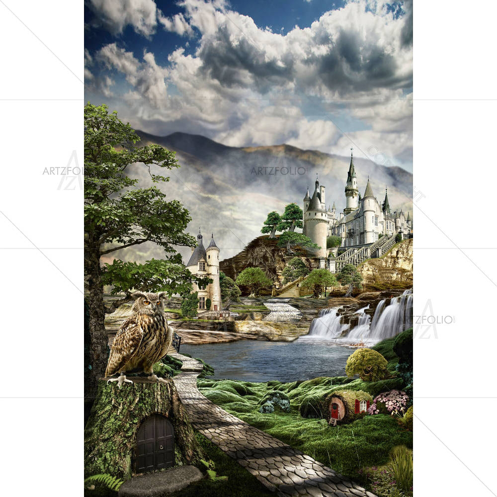 Fairy Palace — Collages custom art by ArtzFolio