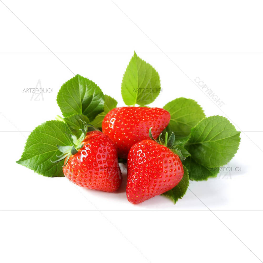 Photo of Ripe Red Strawberries — Cuisine custom art by ArtzFolio