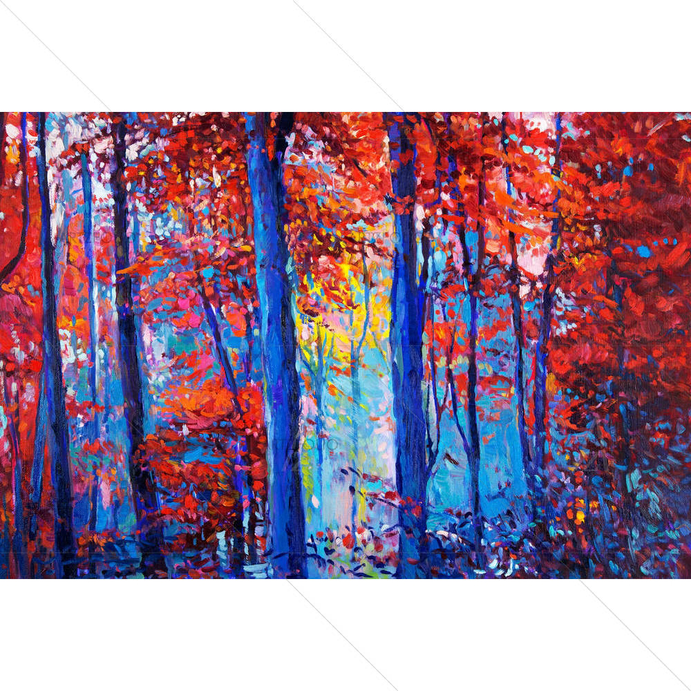 Autumn Forest D4 — custom-size art design 5004601