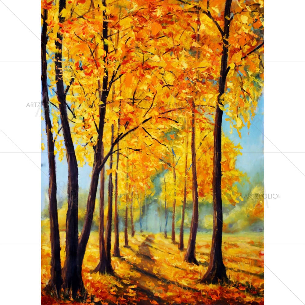Autumn Park D1 — custom-size art design 5004618