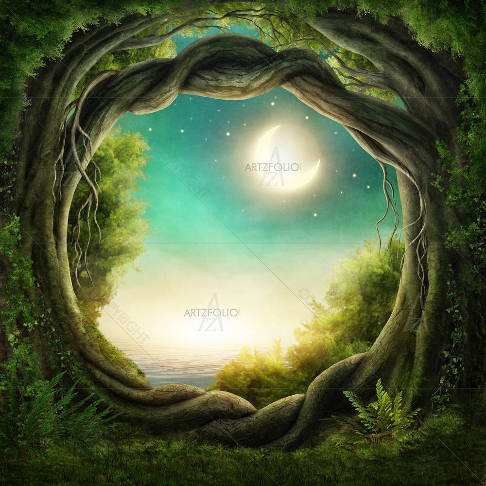 Dark Forest D3 — Fantasy custom art by ArtzFolio