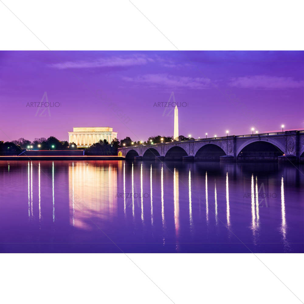 Washington Dc Monuments — American custom art by ArtzFolio