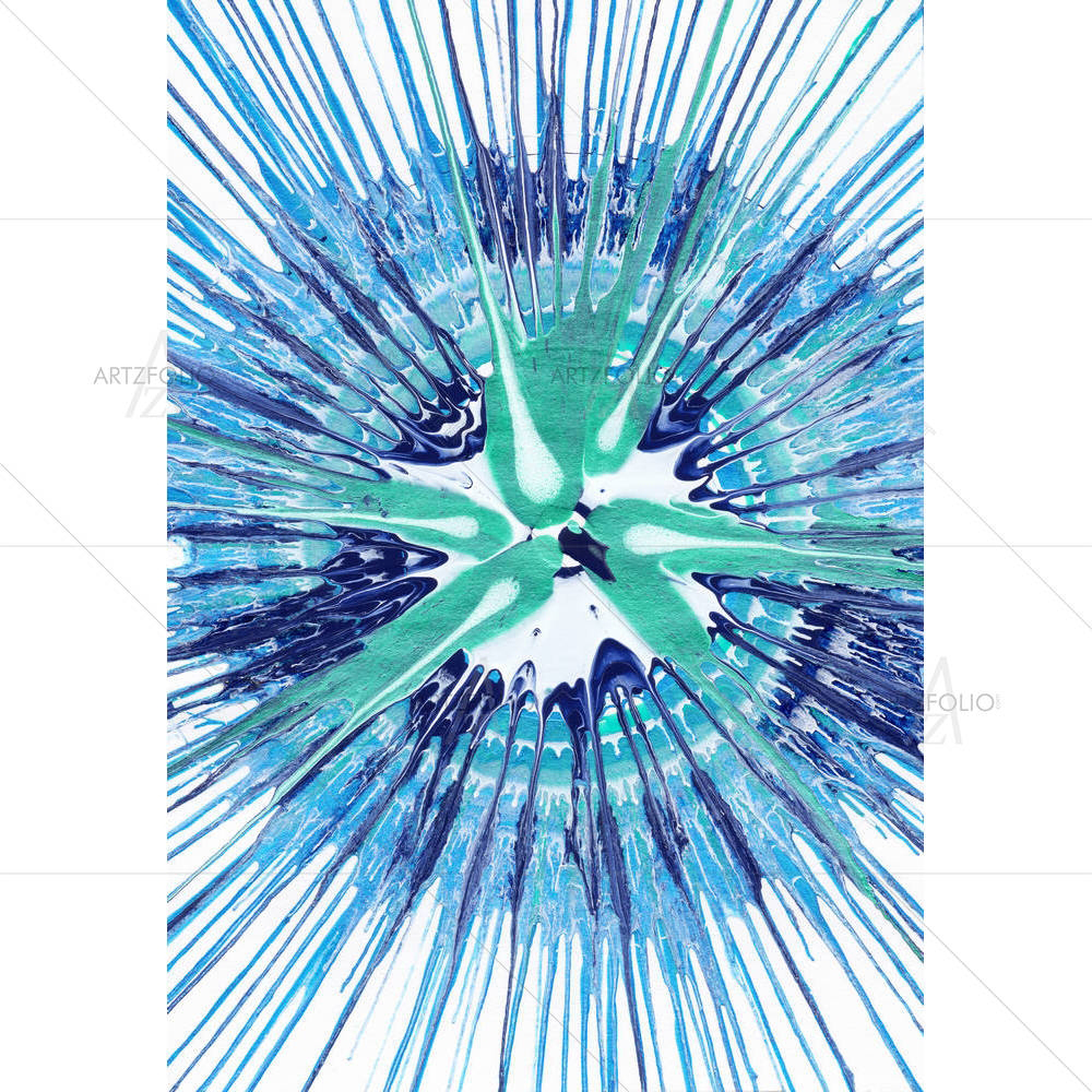 Modern Jackson Pollock style D3 — custom-size art design 5004687