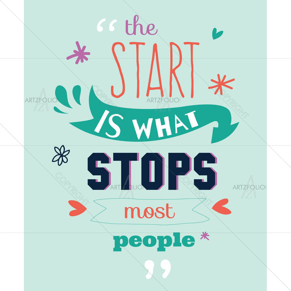Motivational Quote D2 — Ancient custom art by ArtzFolio