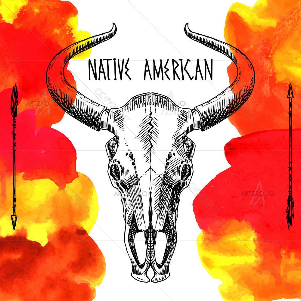 Native American D2 — custom-size art design 5004752