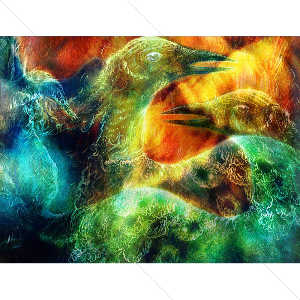The Phoenix Bird — custom-size art design 5004767