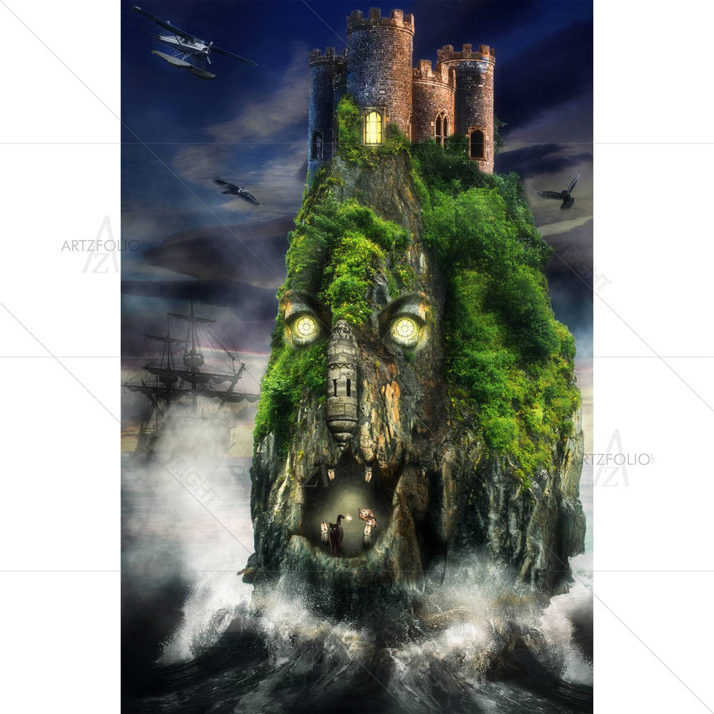 Fabulous Lost Island — custom-size art design 5004778
