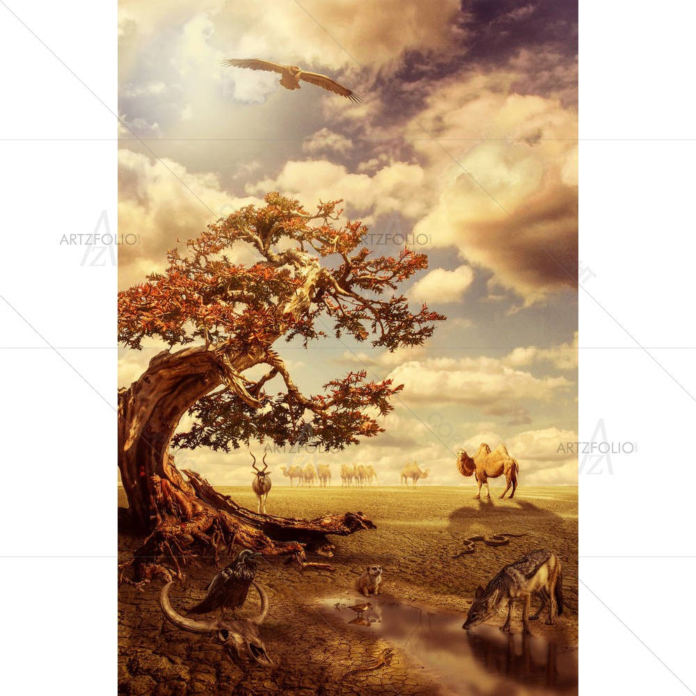 Animals Do Not Attack Each Other — Animals custom art by ArtzFolio