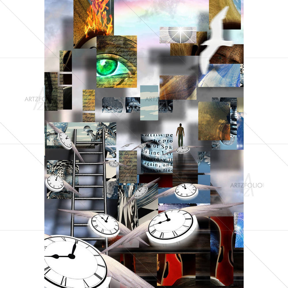 Surreal Abstract Art D4 — Abstract custom art by ArtzFolio