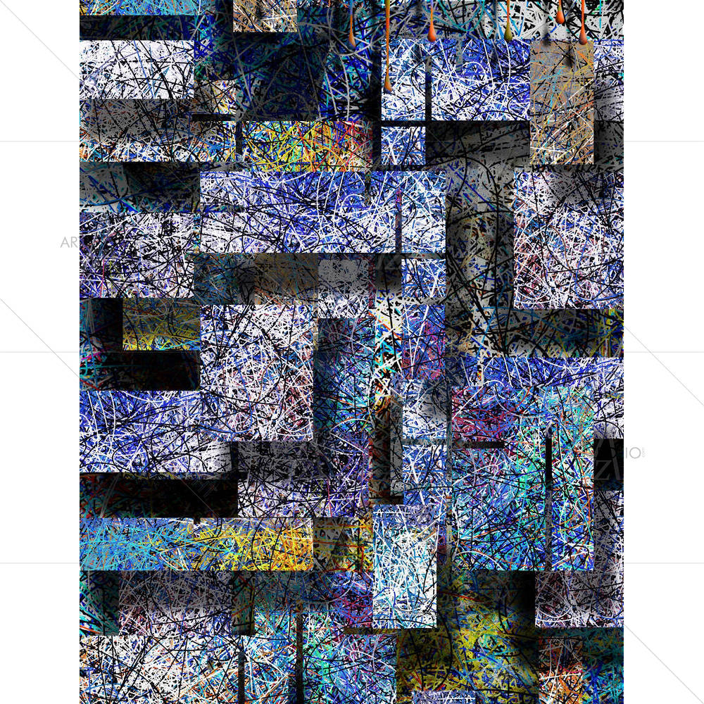 Dimensionsal Abstract — custom-size art design 5004806