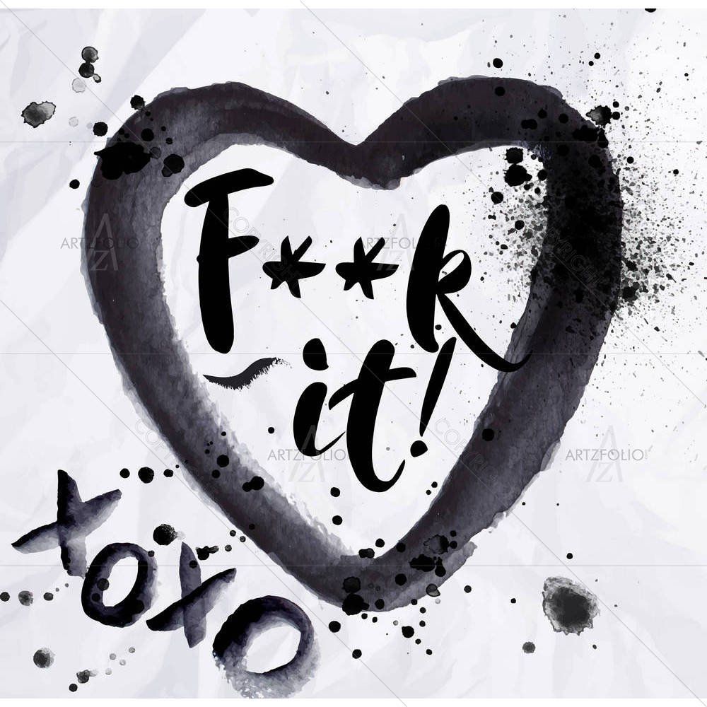 Angry Love — Abstract custom art by ArtzFolio