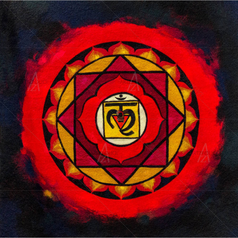 Om Symbol D6 — Devotional custom art by ArtzFolio
