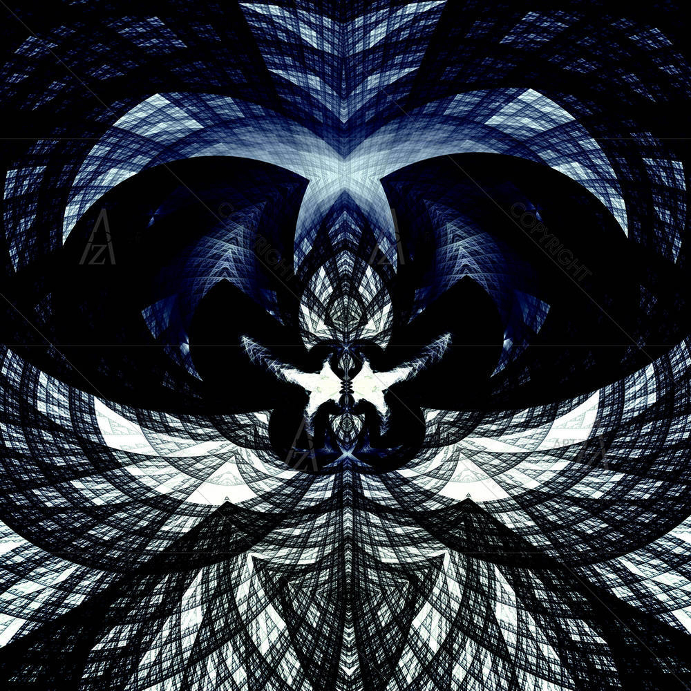 Two Kissing Doves — Abstract custom art by ArtzFolio