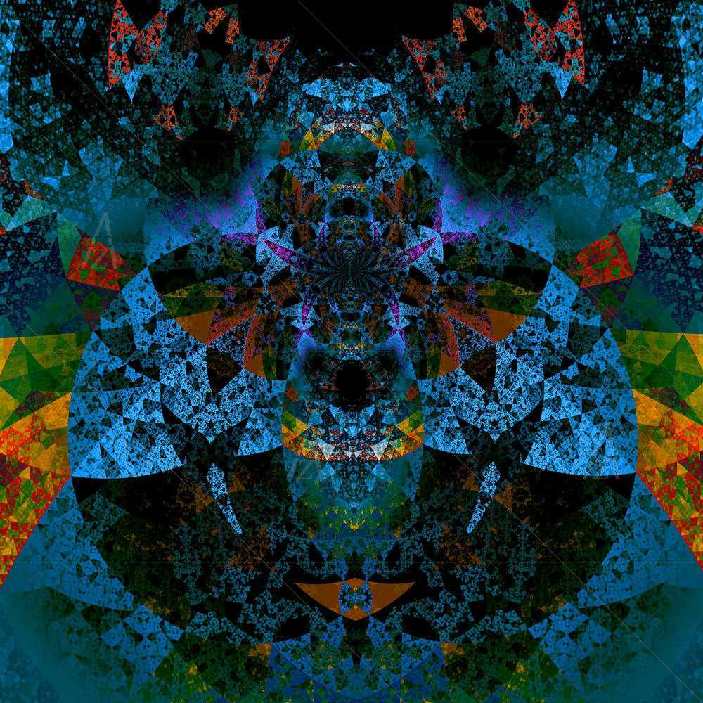 Psychedelic Darth Vader Art — Abstract custom art by ArtzFolio