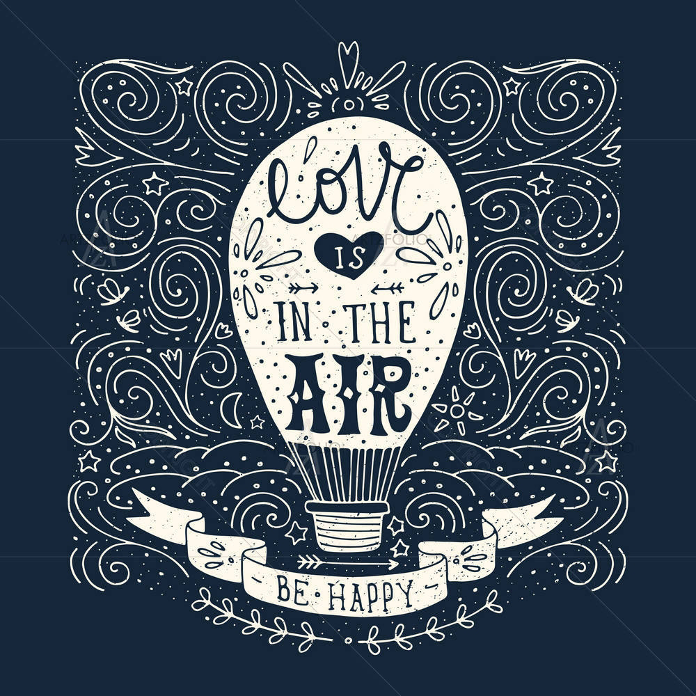 Hot Air Balloon D4 — custom-size art design 5004851