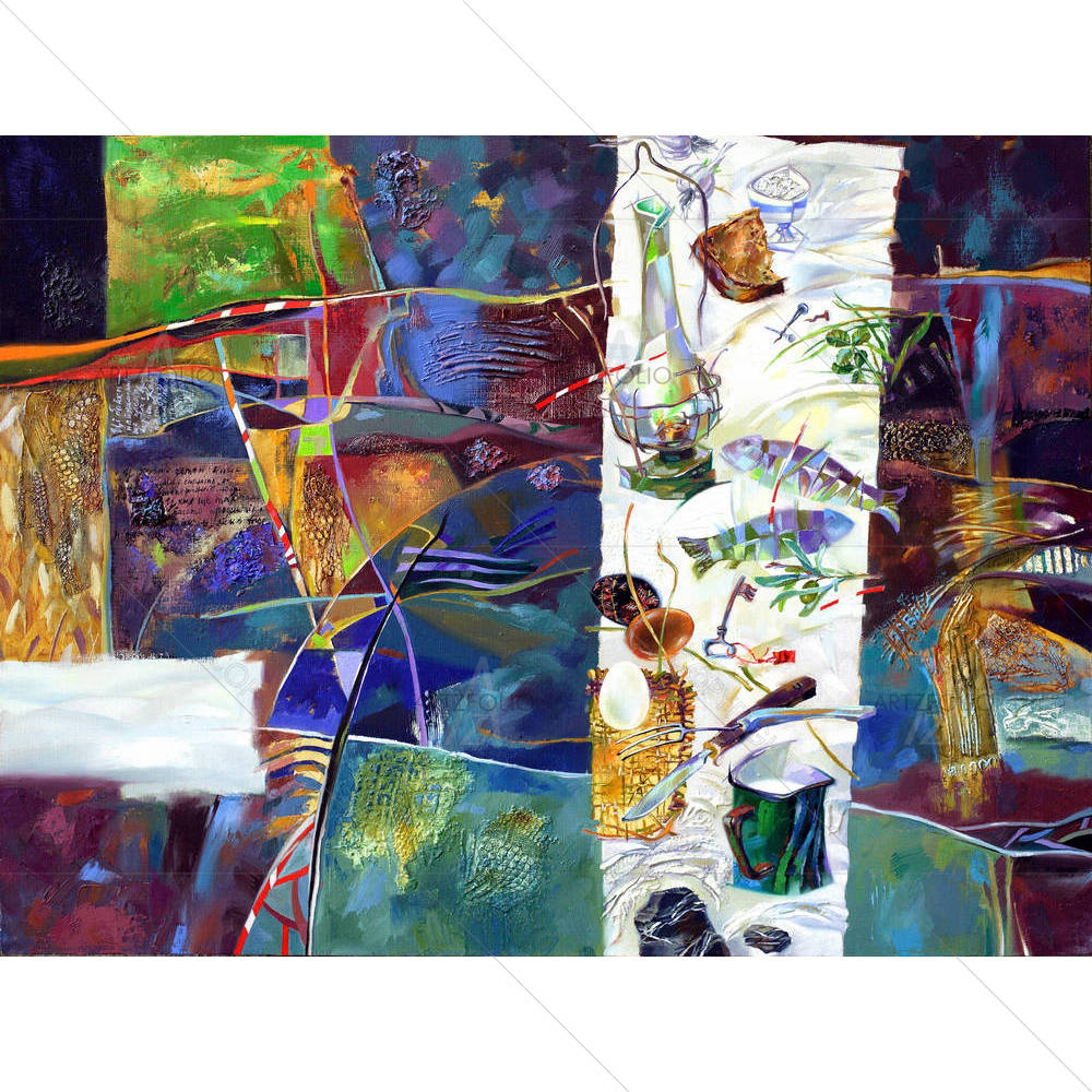 Abstraction Artwork D2 — custom-size art design 5004890