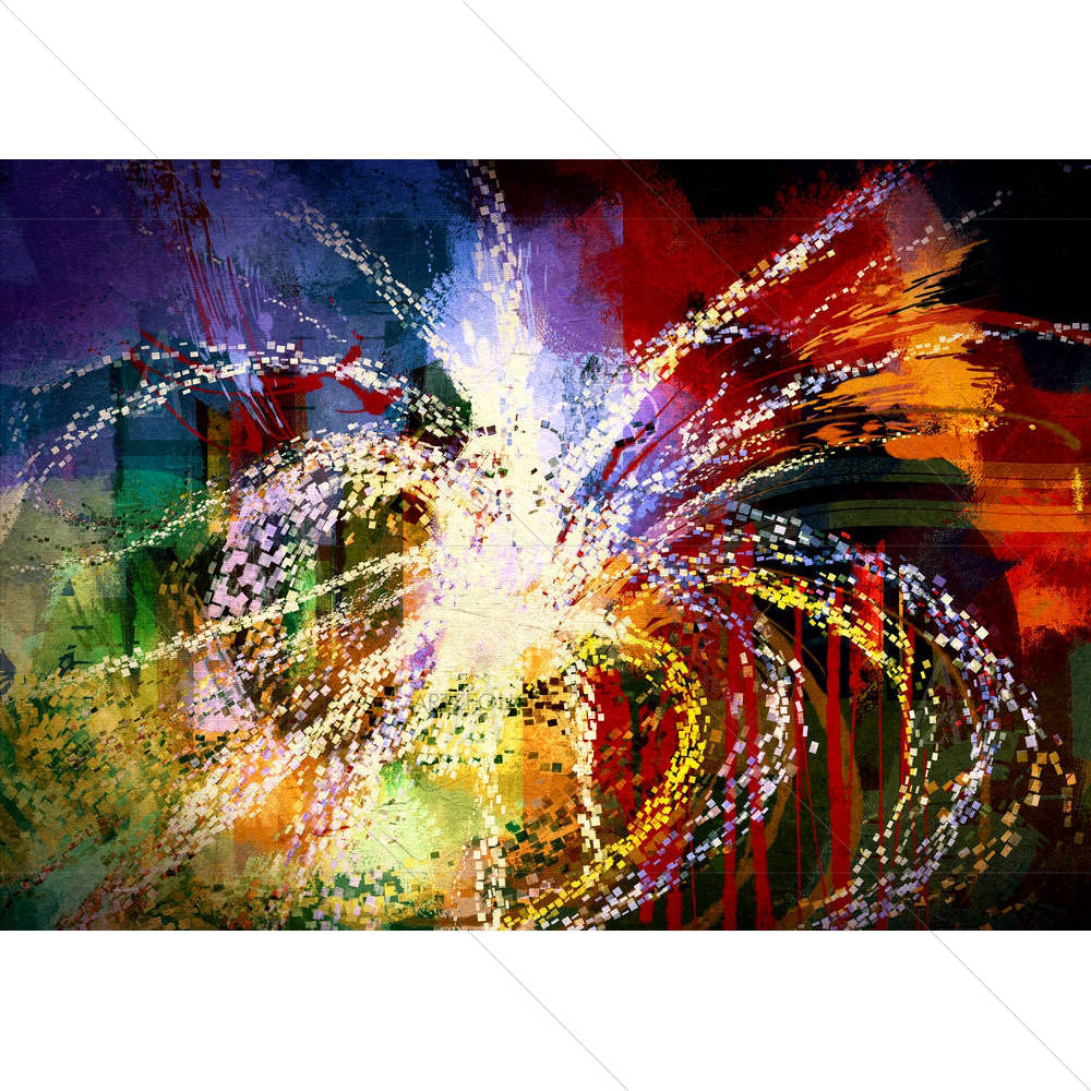 Abstract Artwork D210 — custom-size art design 5004896