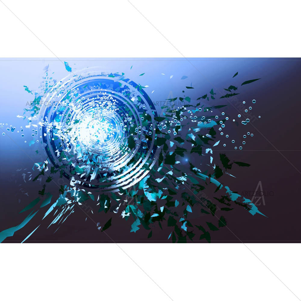 Abstract Artwork D211 — custom-size art design 5004898