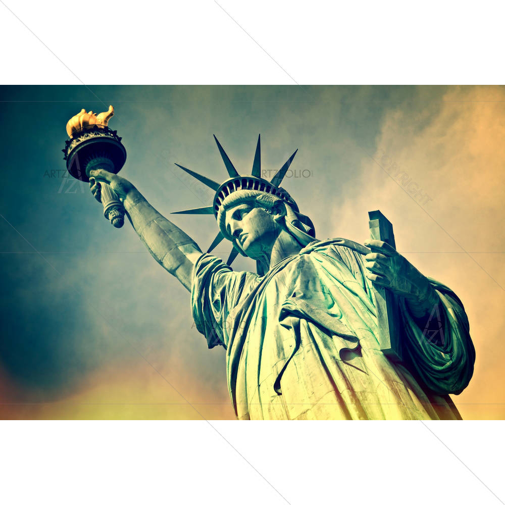Statue Of Liberty, New York City, USA — custom-size art design 5004917