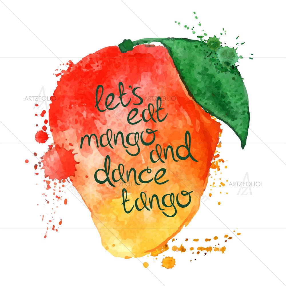 Mango Fruit D1 — custom-size art design 5004918