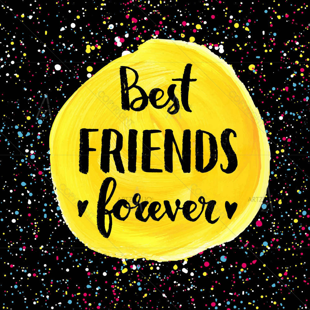 Best Friends Forever — custom-size art design 5004941