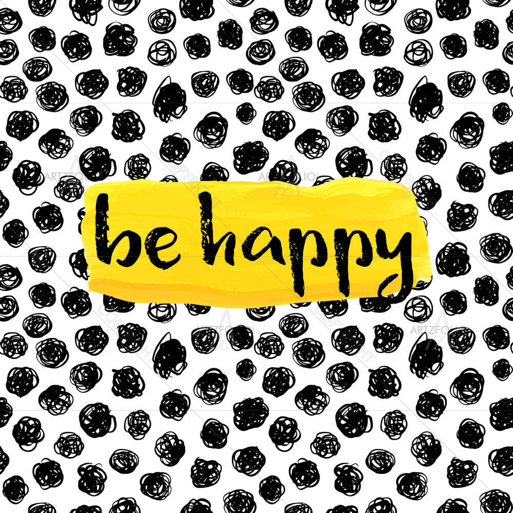 Be Happy D1 — custom-size art design 5004943