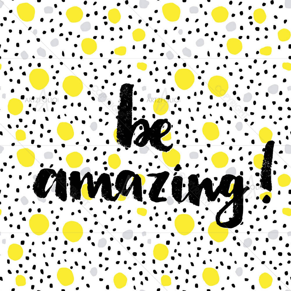 Be Amazing D2 — Birthday custom art by ArtzFolio