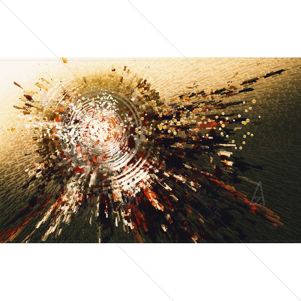 Abstract Artwork D215 — custom-size art design 5004960