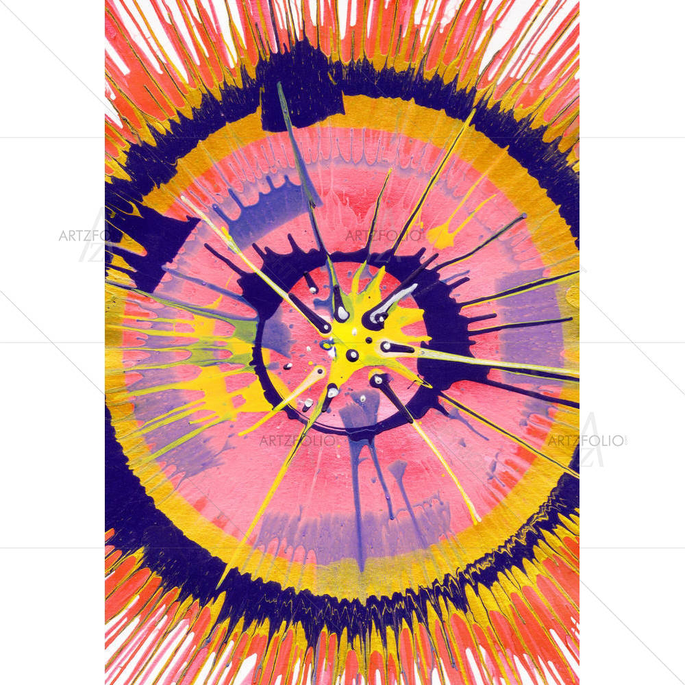 Jackson Pollock style D5 — custom-size art design 5004971