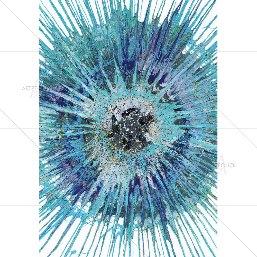 Jackson Pollock style D6 — custom-size art design 5004972