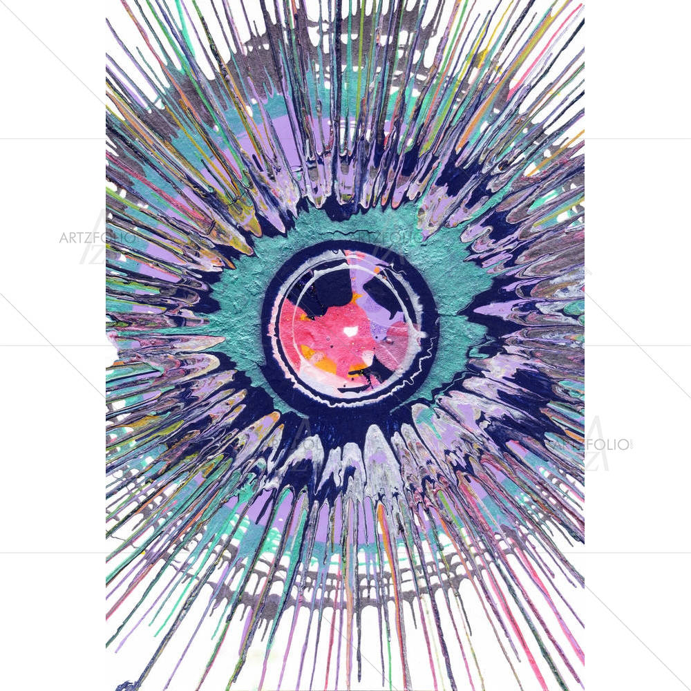 Jackson Pollock style D7 — custom-size art design 5004973