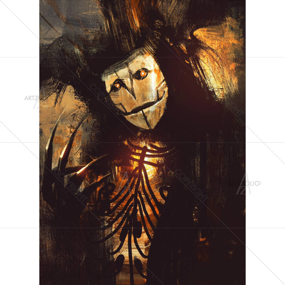 Dark Fantasy Character — custom-size art design 5004976