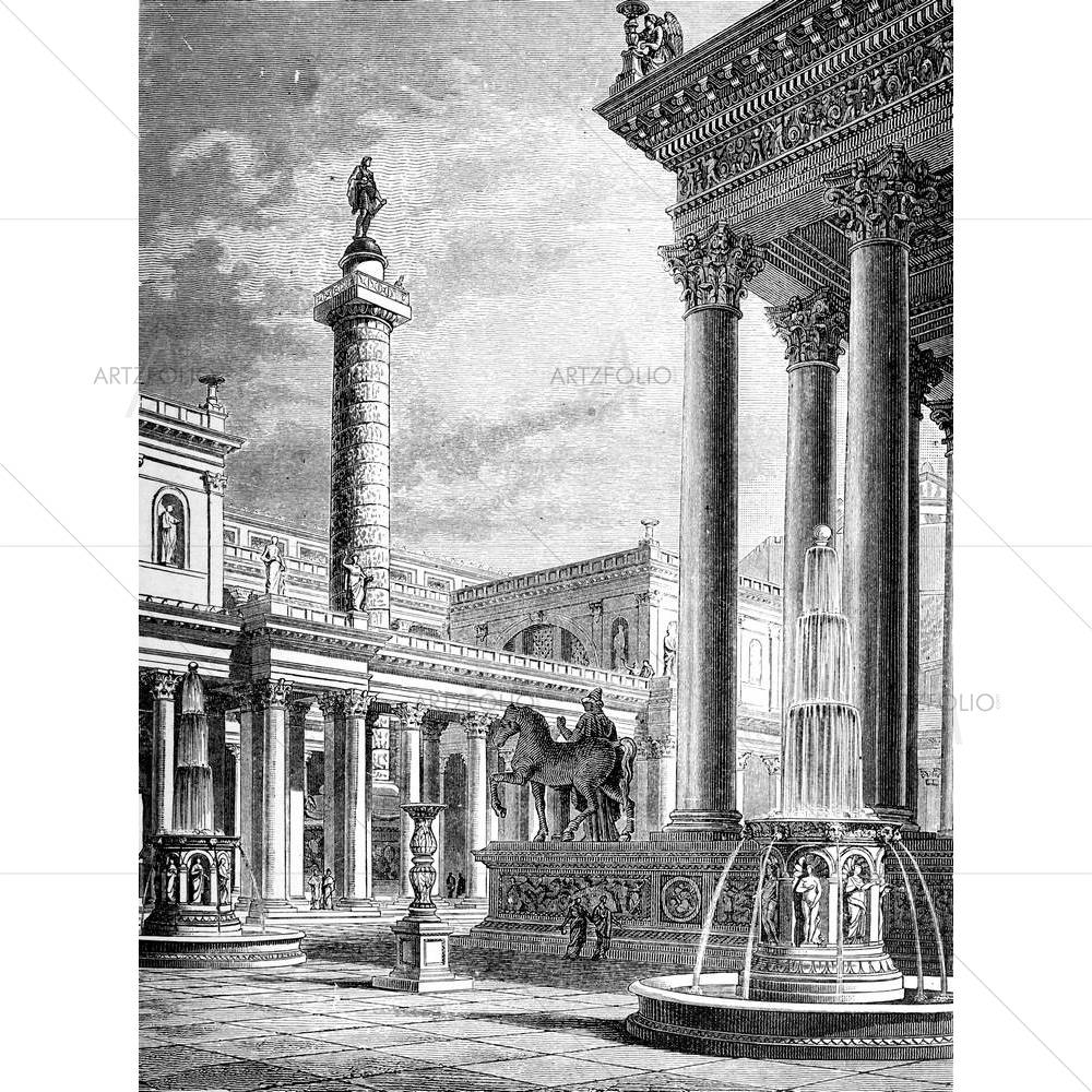 The Roman Forum — custom-size art design 5005019