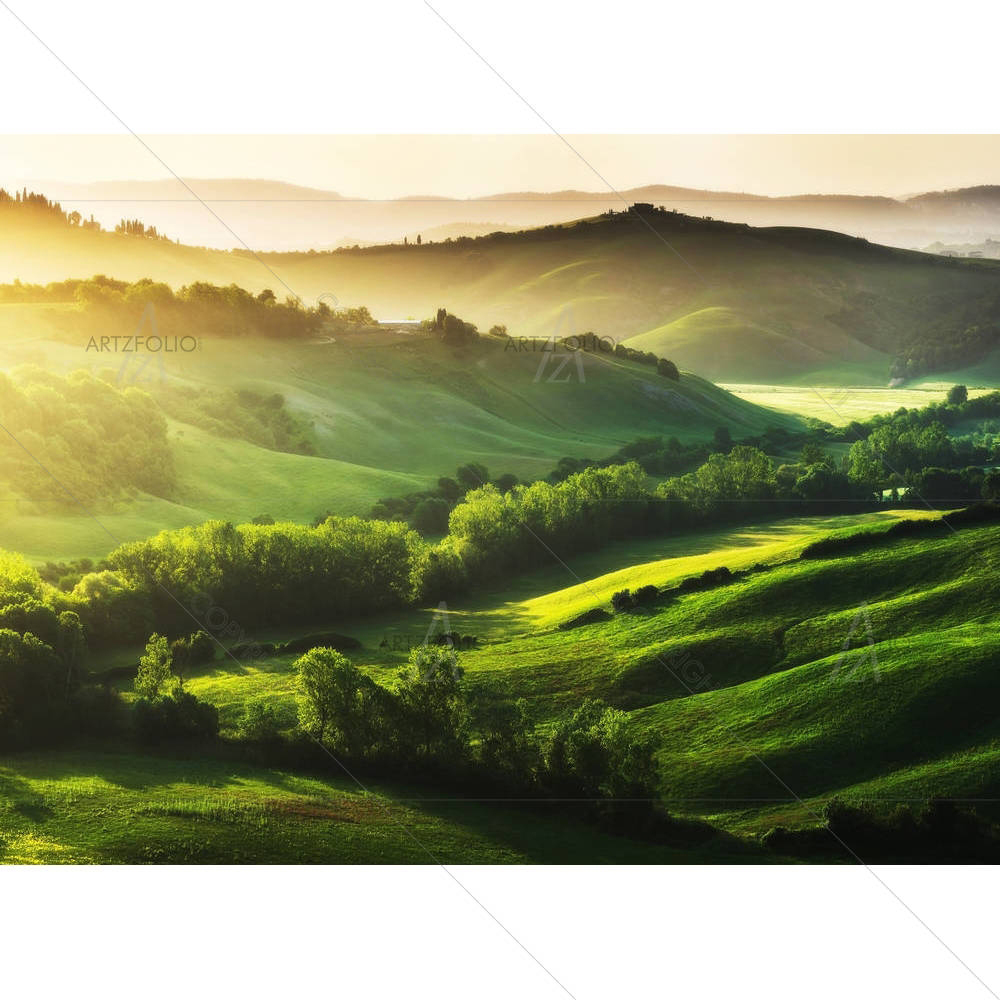 Landscape Of Tuscany, Italy — custom-size art design 5005041