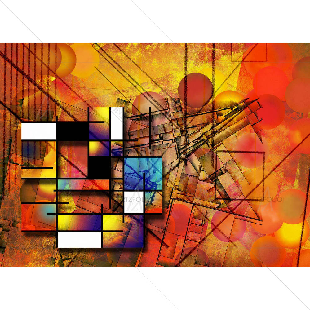 Abstract Art Work D10 — custom-size art design 5005060