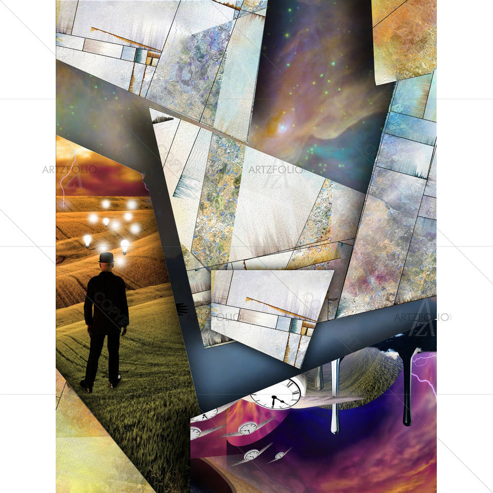 Futurism Abstract D2 — custom-size art design 5005062
