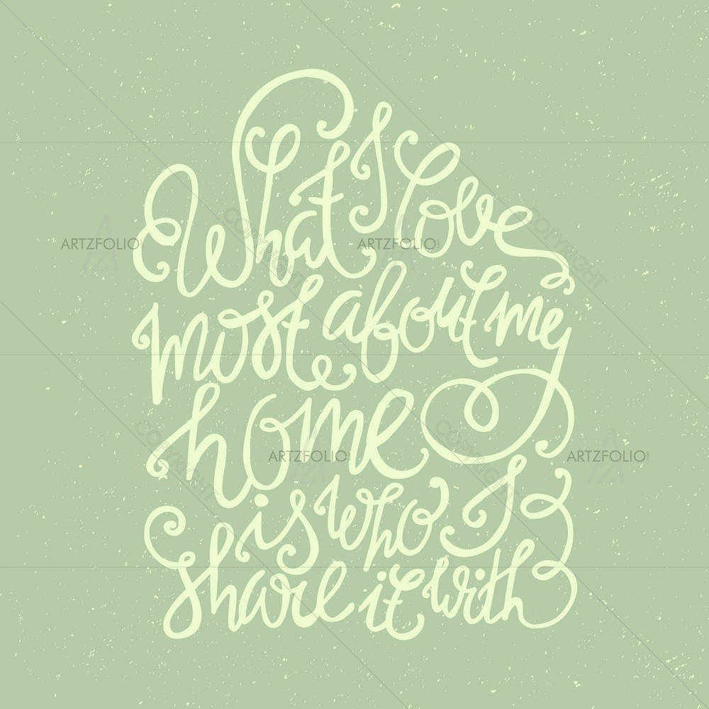 Romantic Typography Art — custom-size art design 5005066