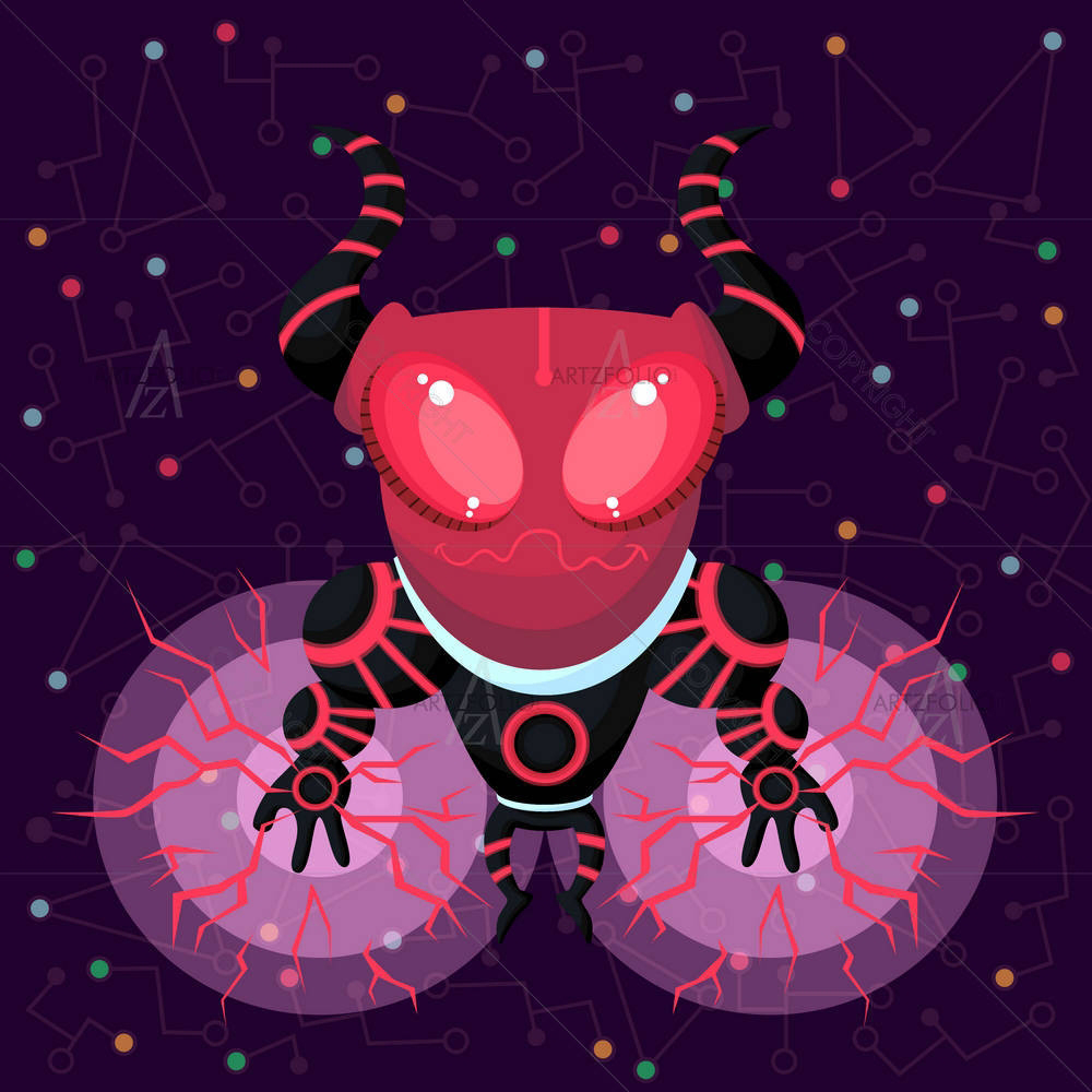 Outer Space D1 — custom-size art design 5005082