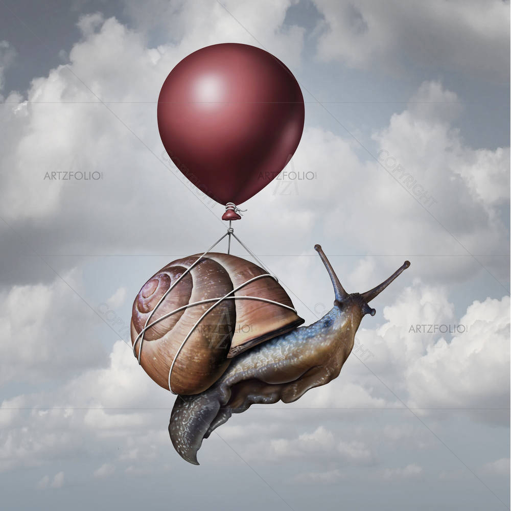 Success Concept Art — custom-size art design 5005091